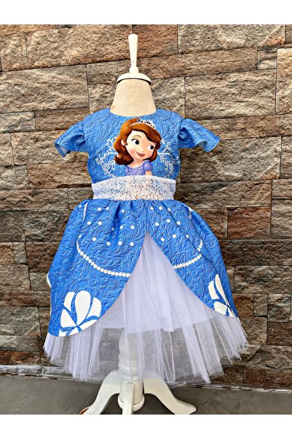 EYLL ELF BUTK Princess Sofia Kids Dress- Trendyol