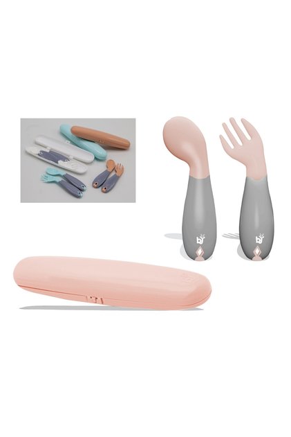 Fork and Spoon Set with Storage Box