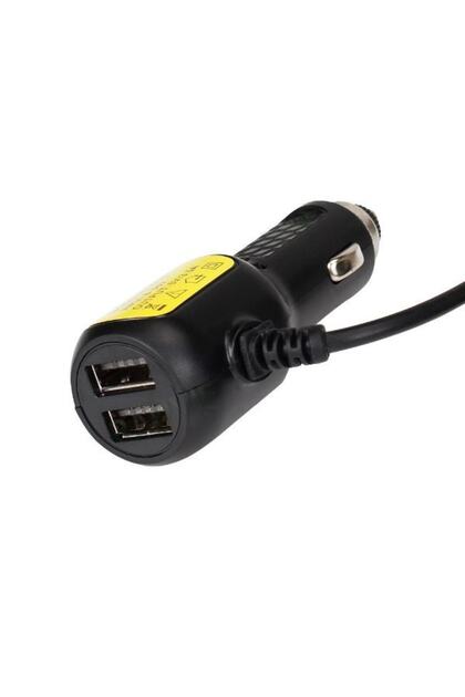 5v35a Araç Kamera  Uyumlu Çift Usb Şarjlı 3.5a Çakmaklık Adaptörü Mınıusb