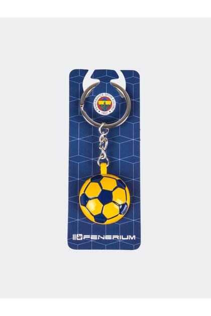 Porte-clés Métal Fenerbahce FB Pour Fans De Football - Collection Gök-Türk, Longueur 9.5cm - 4