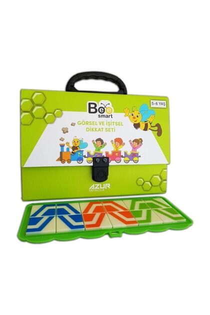 Azur Yayıncılık Bee Smart Görsel Ve Işitsel Dikkat Seti 5-6 Yaş