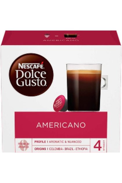 Dolce Gusto Americano 16 Capsules 128 Gr