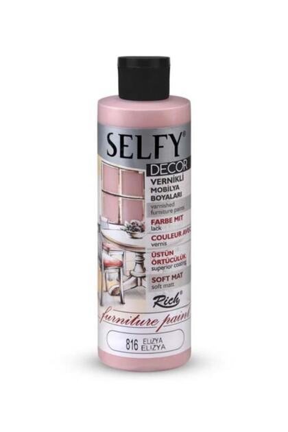 Selfy Decor Kendinden Vernikli Mobilya Boyası 240 Cc Elizya 816