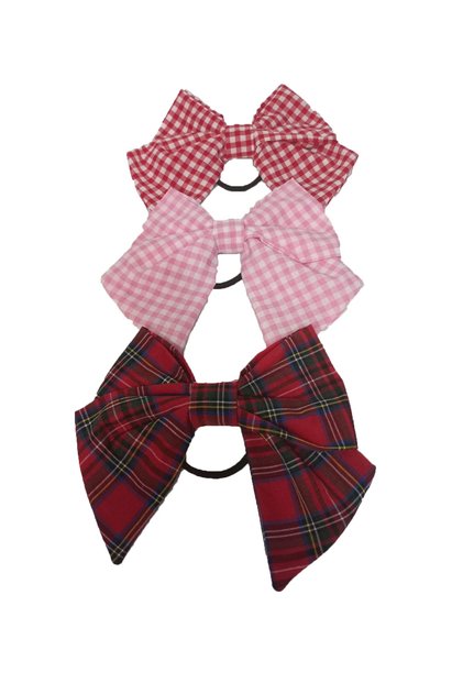 Large Size Elastic Mixed Bow Buckle 3 Pieces