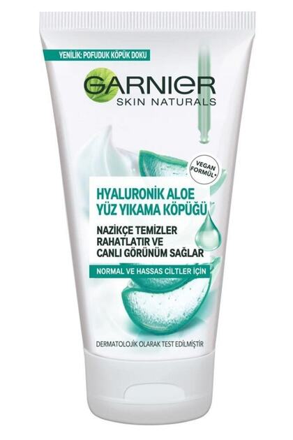 Garnier Hyaluronic Aloe Vera Face Wash Foam 150 ml- Trendyol