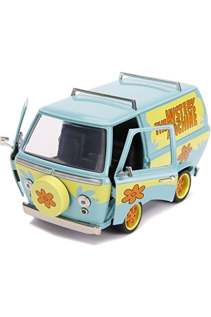 Scooby Doo Mystery Machine With Shaggy & Scooby-doo Die Cast Araç