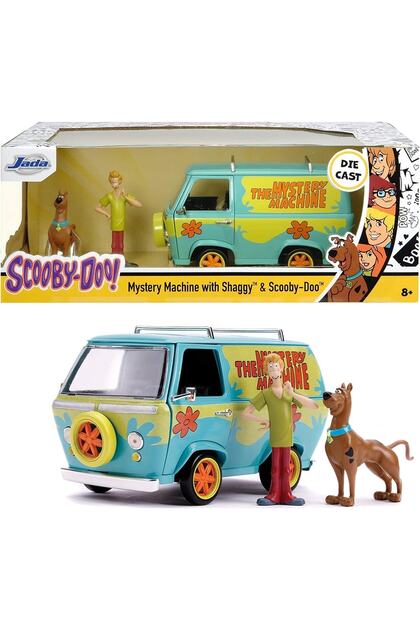 Scooby Doo Mystery Machine With Shaggy & Scooby-doo Die Cast Araç