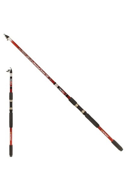 Apache 360 Cm 250 Gr Teleskopik Kamış Kırmızı