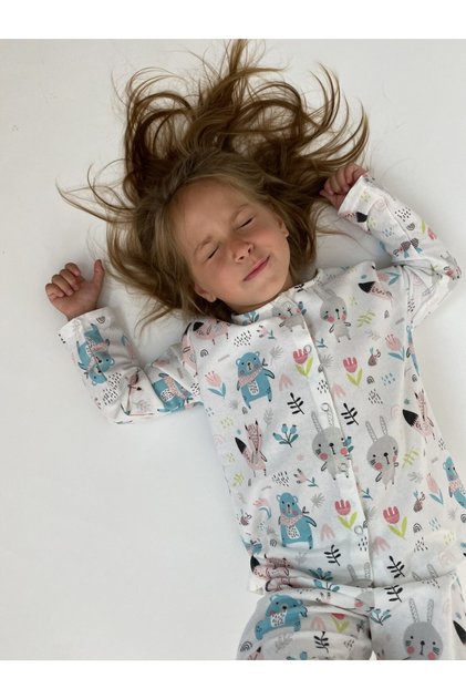 100% Cotton Flannel Children's Pajama Set