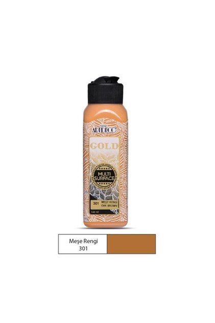 Gold Multi Surface Akrilik Boya 140 ml. 301 MEŞE RENGİ