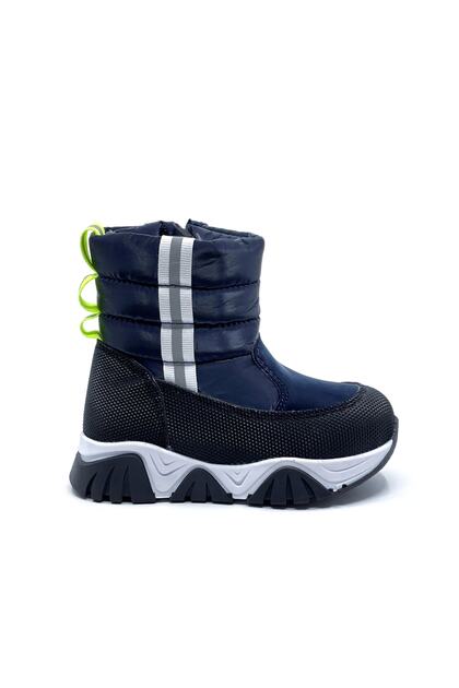 Çocuk Unisex Suya Dayanıklı Kürklü Kar Botu