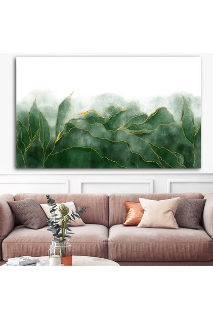 Mega Boyut Sürreal Tasarım Doğa Kanvas Tablo ( 140 X 210 Cm )