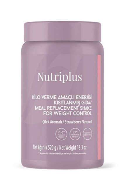 Farmasi Nutriplus Shake Çilek Aromalı 520 Gr - Fiyatı, Yorumları