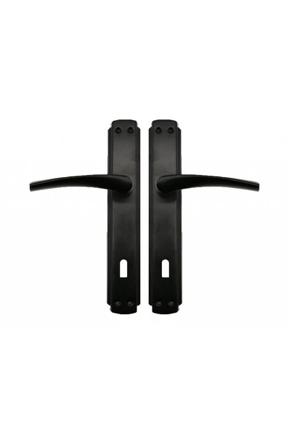 Brawo Handle Mirrored Matte Black (ODA) Door Handle