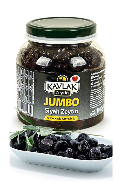 Kavlak Jumbo Gemlik Siyah Zeytin 1 Kg - Fiyatı, Yorumları