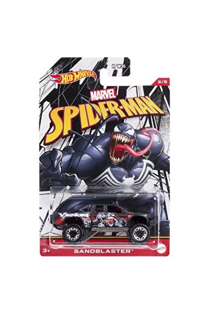Hot Wheels Spider Rider ミニカー HOT WHEELS Marvel Spider-man Arabalar Sandblaster - Fiyatı, Yorumları