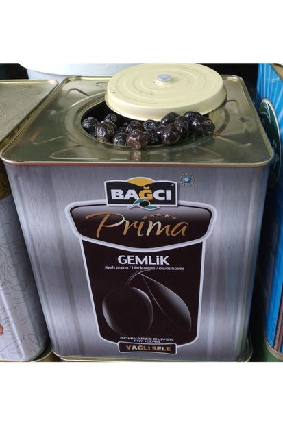 Bağcı Gemlik Premium Siyah Zeytin 181-230 2xl-l Kalibre  10 kg Teneke - 2