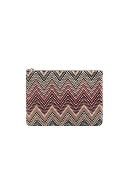 Zigzag Clutch Çanta