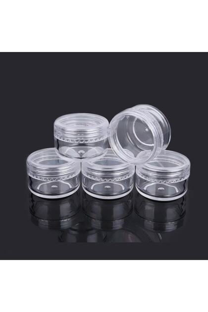 10 ml Krem Kavanozu Kozmetik Kutusu - 20 Adet