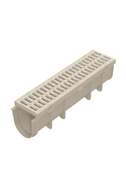 130x145x500mm Drenaj Kanalı / Plastik Izgara Oluk Tapa