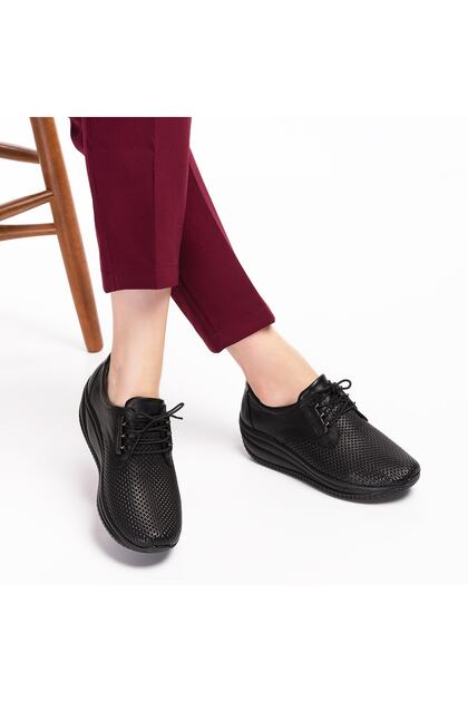 Mira Orthopedic Women's Leather Shoes Suitable for Heel Spur and Bone Protrusion