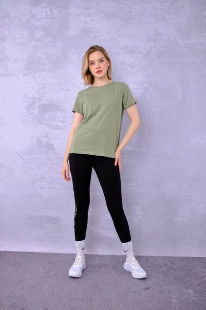 Knitted fabric bicycle collar t-shirt