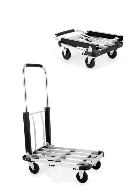 Profesyonel Katlanabilir Ve Portatif Paket Taşıma Arabası 150 Kg