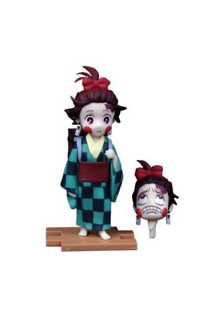 Freak Tanjiro Demon Slayer Kometsu No Yaiba Yeni Model Anime