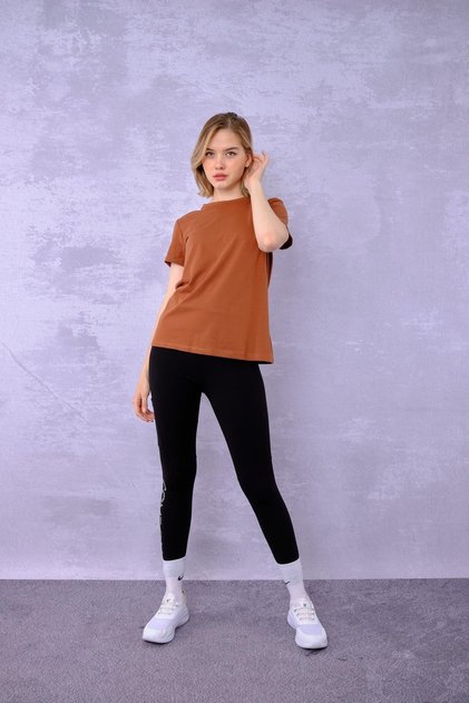 Knitted fabric bicycle collar t-shirt