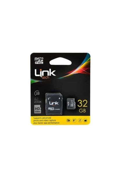 Linktech Linktech 32gb Hafıza Kartı Micro Sdhc Ultra M105 Class 10 + Adaptörlü - 1