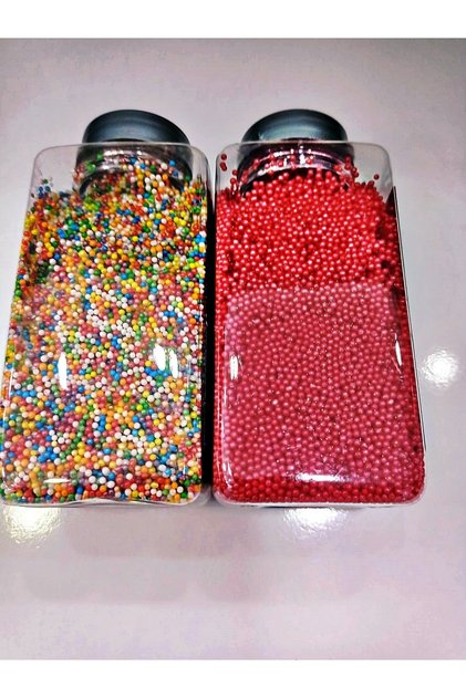 Sprinkles Karışık Renk Mix No:0 Boncuk Şeker 250gr