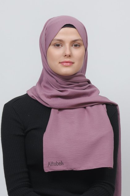 Jazz Cotton Hijab Shawl-Dark Pink