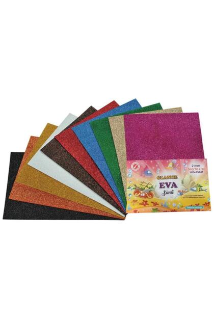 Glance 50x70 Cm Glitter Eva 10 Pack