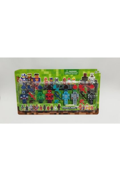 Minecraft 6 Lı Set Ve Aksesuarları
