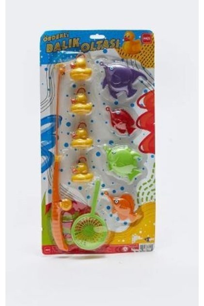 Toy Duck Fishing Rod Fish Catching Set Educational Toy Fishing Game