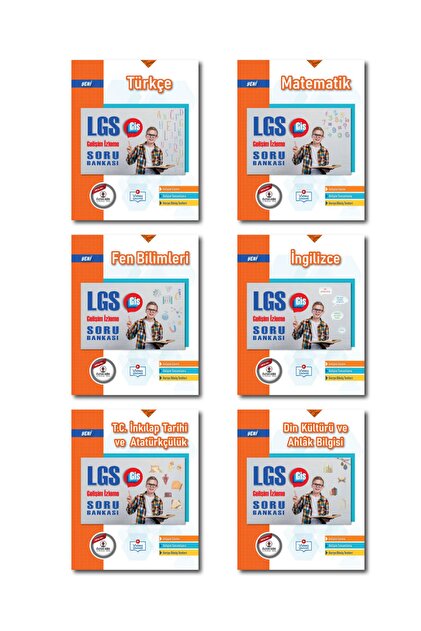 ÖZDEBİR YAYINEVİ 8. Sınıf Lgs Gelişim Izleme Soru Bankası Seti
