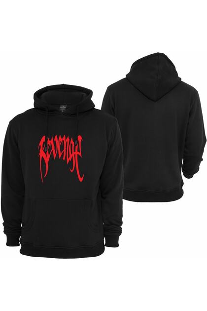 Xxxtentacion Revenge Printed Hooded 3 Thread Ribbed Sweatshirt