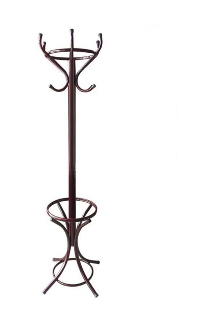 Ayaklı Metal Askılık Metal Portmanto 90 Kg Taşıma Kapasitesi Bordo