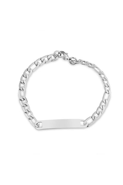 Toms Jewelry Unisex Gümüş Çelik Künye Tmj10800-900-a - 1