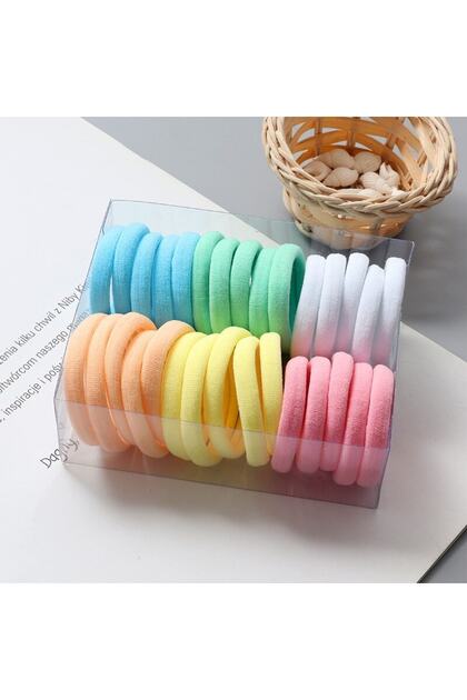 Set mit 30 Gummischnallen