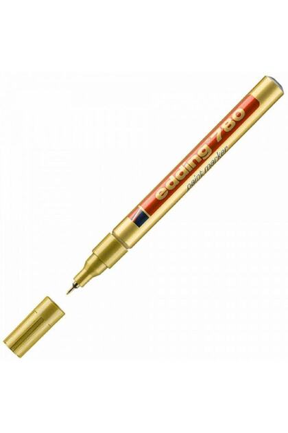 780 Paint Marker 0.8mm Altın (iğne Uçlu Dekor Markörü)