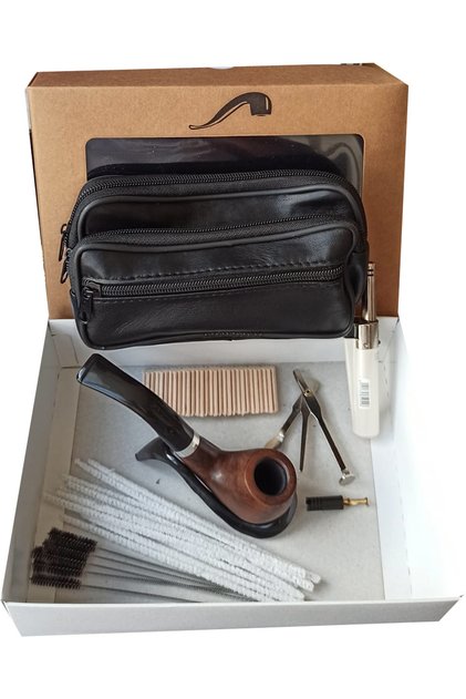 Metal Filtre Ve Balsa Filtre Özellikli Pipo Seti Jdp601s