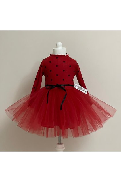 Baby Rico Point Tutu Μακρυμάνικο Φόρεμα 10411