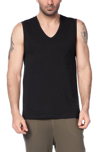 Men's Black Barry 2-Piece Undershirt