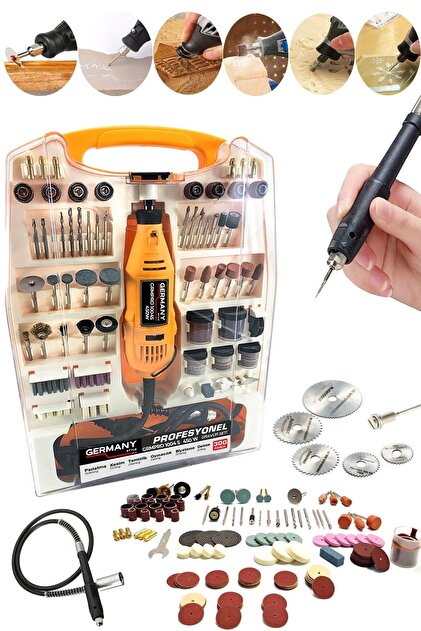 Germany Style Grmpro-1004s 450 Watt 307 Parça Devir Ayarlı Gravür