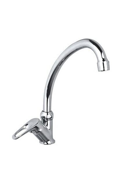 Mermerden Tekli Mix Tezgahüstü Tek Su Çıkışlı Lavabo Bataryası