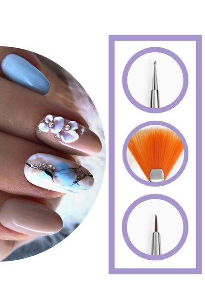 MUJGAN 15'li Profesyonel Nail Art Süsleme Fırçası - Fiyatı, Yorumları