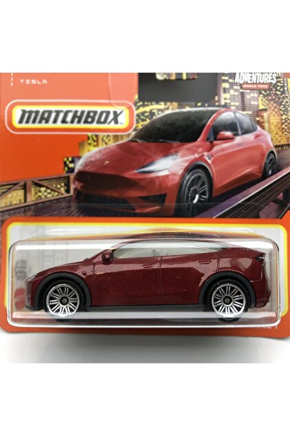 Matchbox Tesla Model Y Bordo Advantures 1:64 Ölçek Marka 18/100