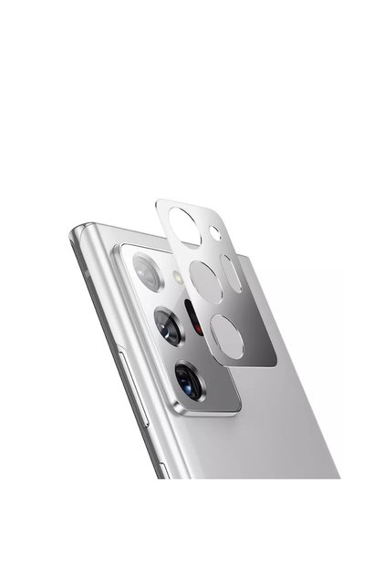 Samsung Galaxy Note 20 Ultra 3d Metal Camera Lens Protector Silver
