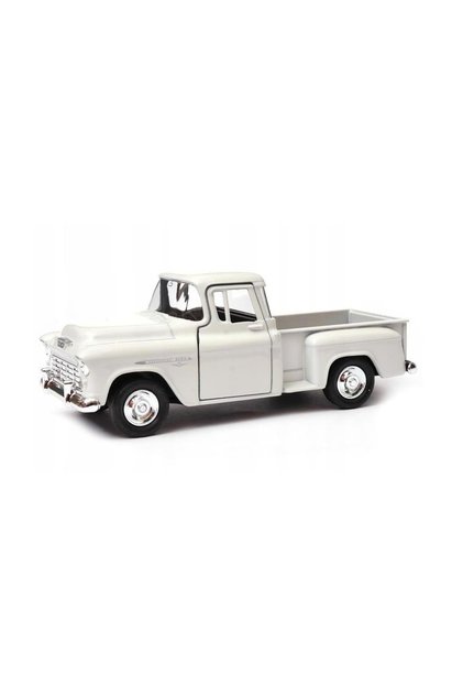 1:38 Ölçek 1955 Chevrolet Stepside Beyaz*modelgaraj